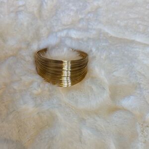 Elegant Gold-Toned Women's Bracelet